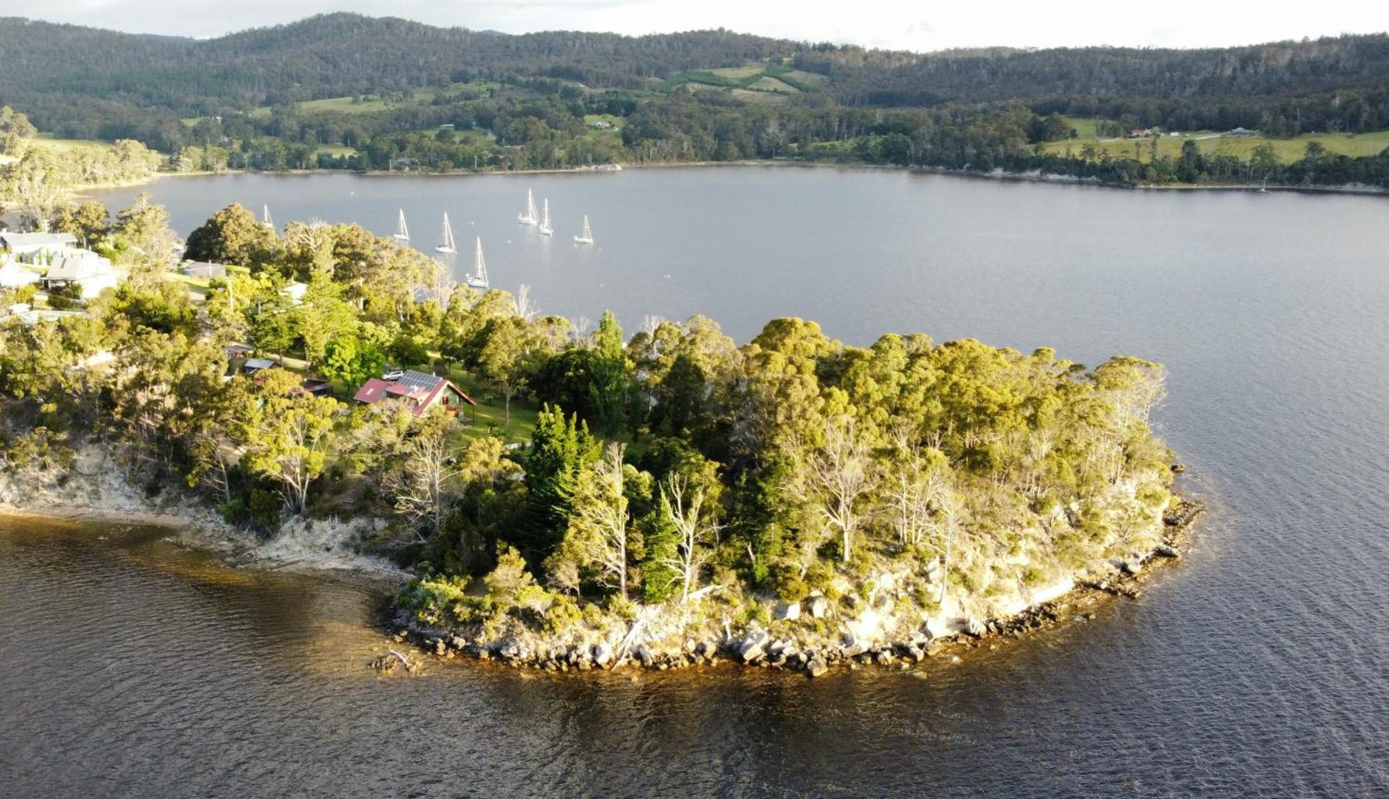 Tranquil Point Guest House Cygnet Exterior foto