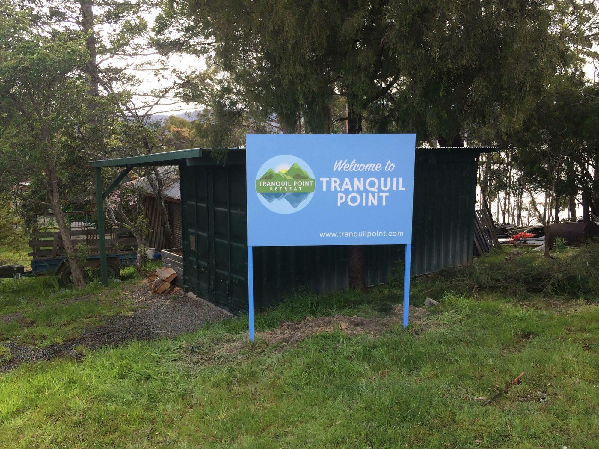 Tranquil Point Guest House Cygnet Exterior foto